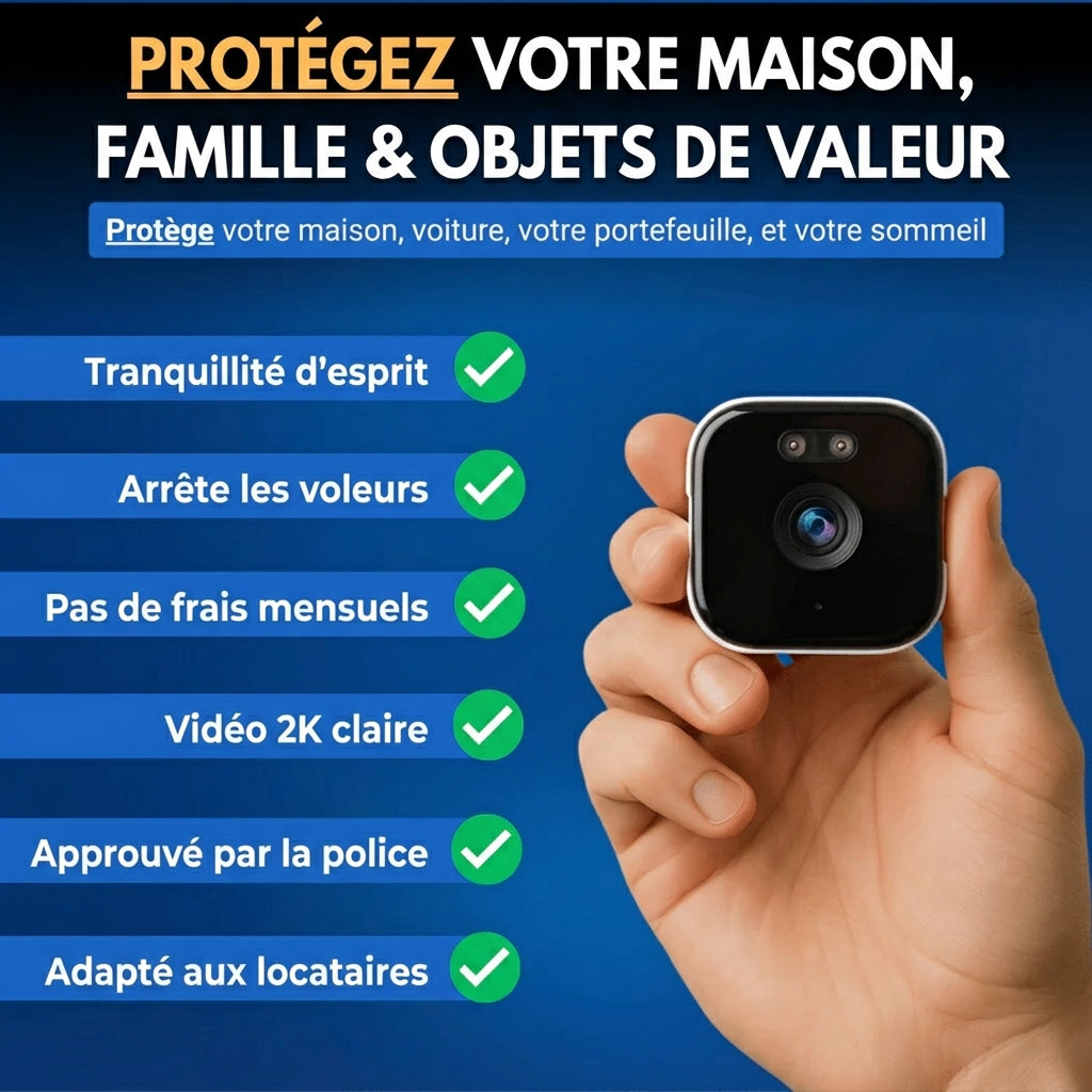 SafeView™ — La caméra invisible qui filme tout, même en pleine nuit. Testez-la 90 jours.