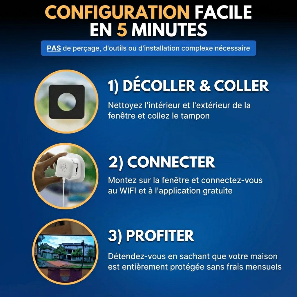 SafeView™ — La caméra invisible qui filme tout, même en pleine nuit. Testez-la 90 jours.