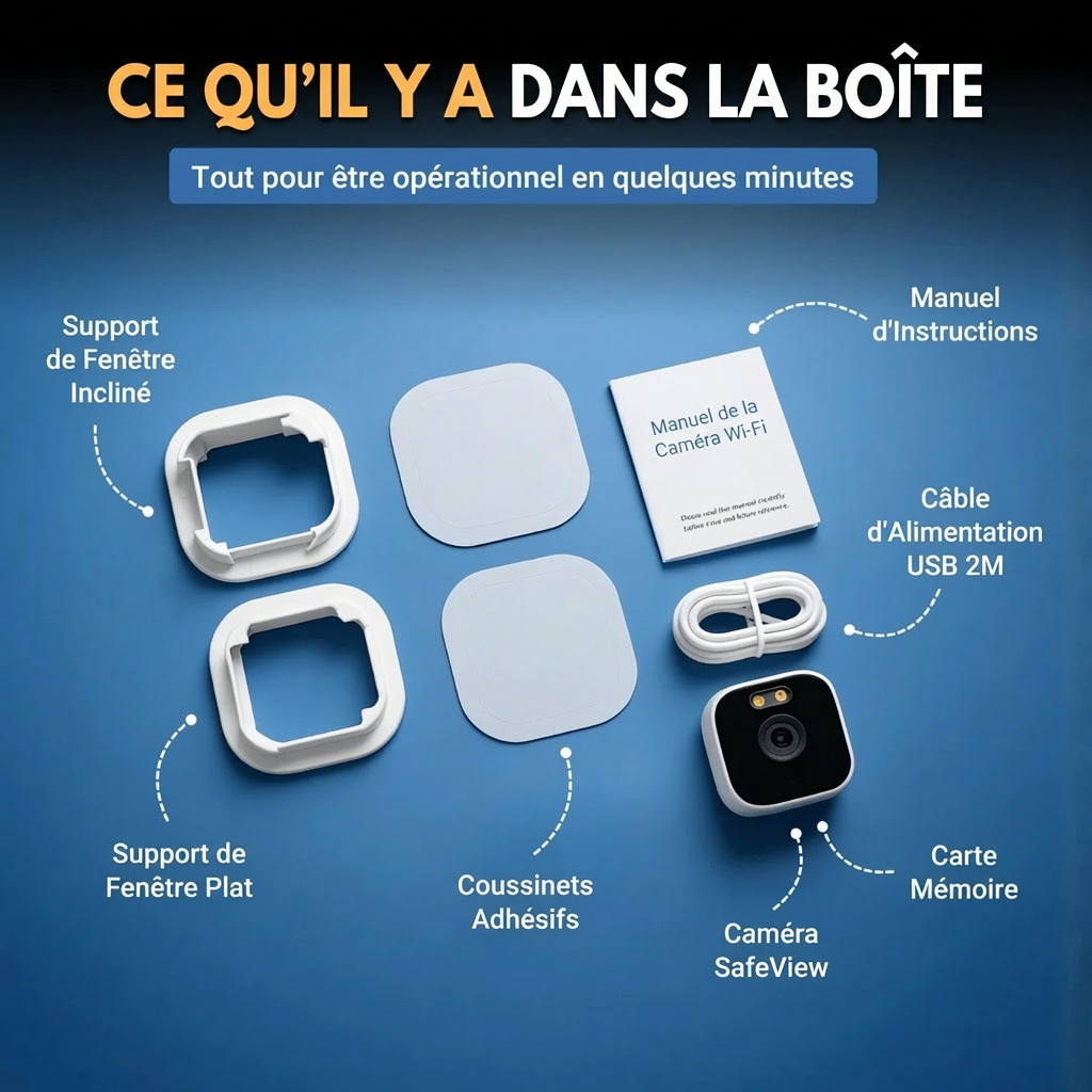 SafeView™ — La caméra invisible qui filme tout, même en pleine nuit. Testez-la 90 jours.