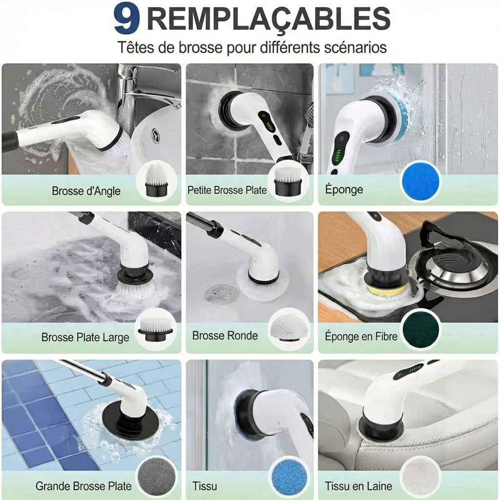 Brosse rotative ScrubForce Pro