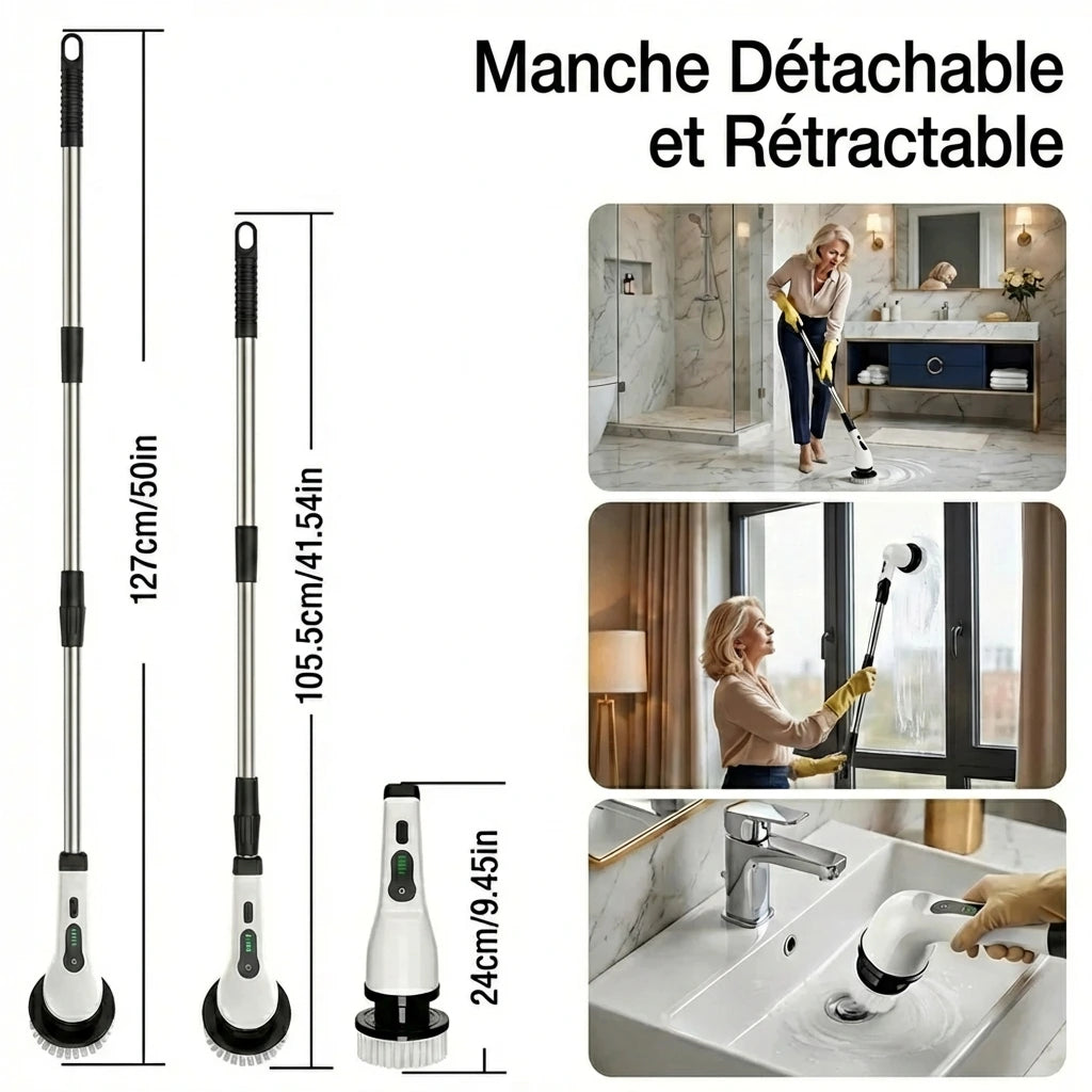 Brosse rotative ScrubForce Pro